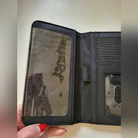 Nine West Black Patent Wallet NWOT - Picture 6 of 10